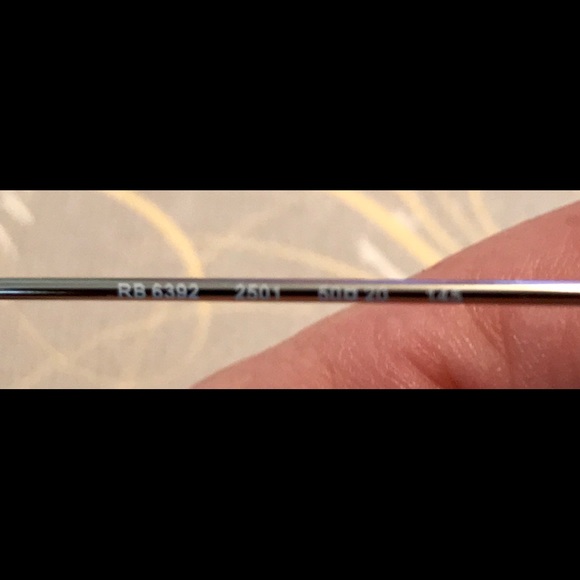 Ray Ban ORX 6392 2501 50-21 145 Classic Style - Picture 6 of 8